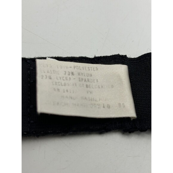 Vtg Bustier Corset Lace Underwire Strapless Adjustable Dolores for Poirette 38 - Picture 5 of 7